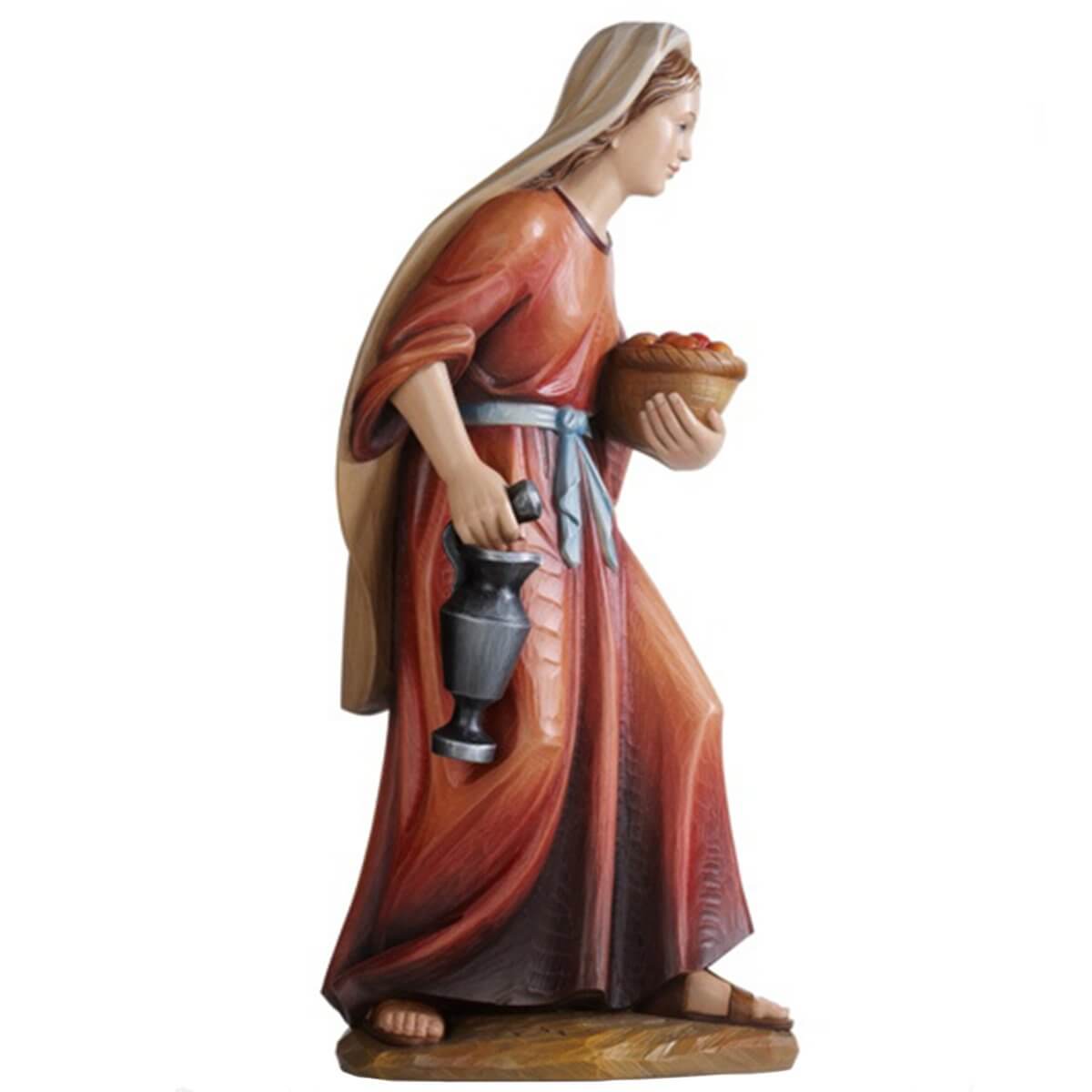 Demetz Nativity Set “Kostner” – Woman Shepherd