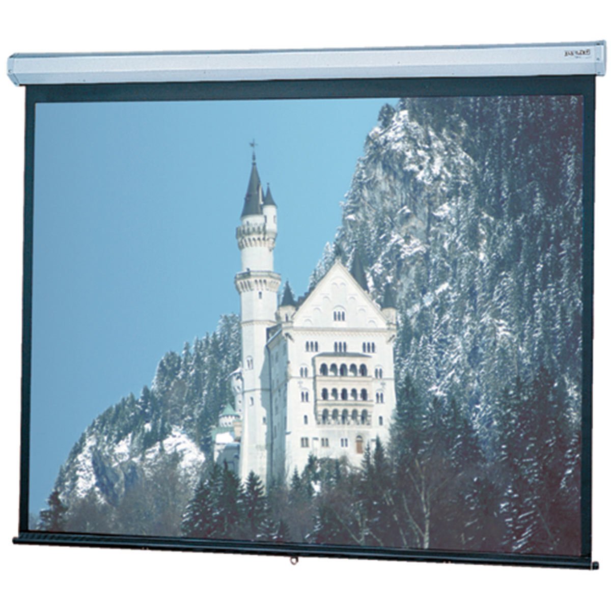 Da-Lite Model C w/CSR Projection Screen 92″D 45″x80″ 16:9 HD Matte White