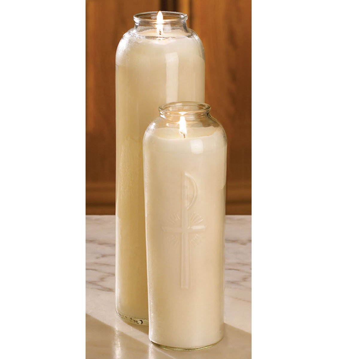 Root Sanctuary Candle 8 Day Rubrical Glass 12/Cs CPS