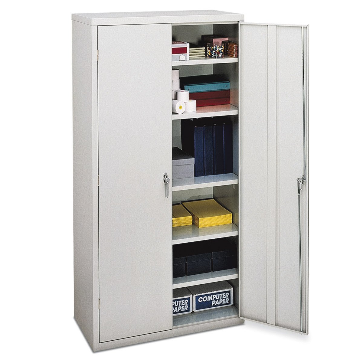 HON Assembled Storage Cabinet, 36w X 18-1/4d X 71-3/4h
