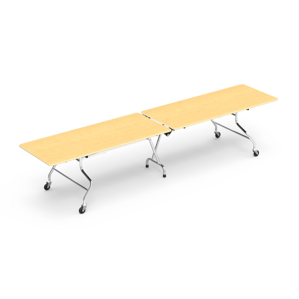 Virco MT Series 12′ Mobile Folding Table